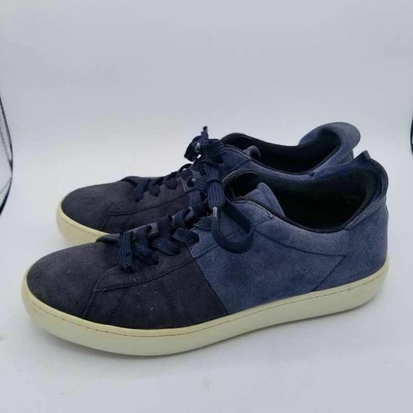 Tods Mens Athletic Shoes Blue White Lace Up Low Top Sneakers 6M main image 5